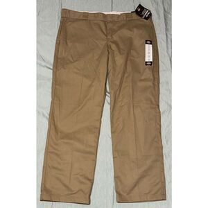 NEW Dickies Women's low rise straight leg 774 Work Pants Size 18 Regular Tan